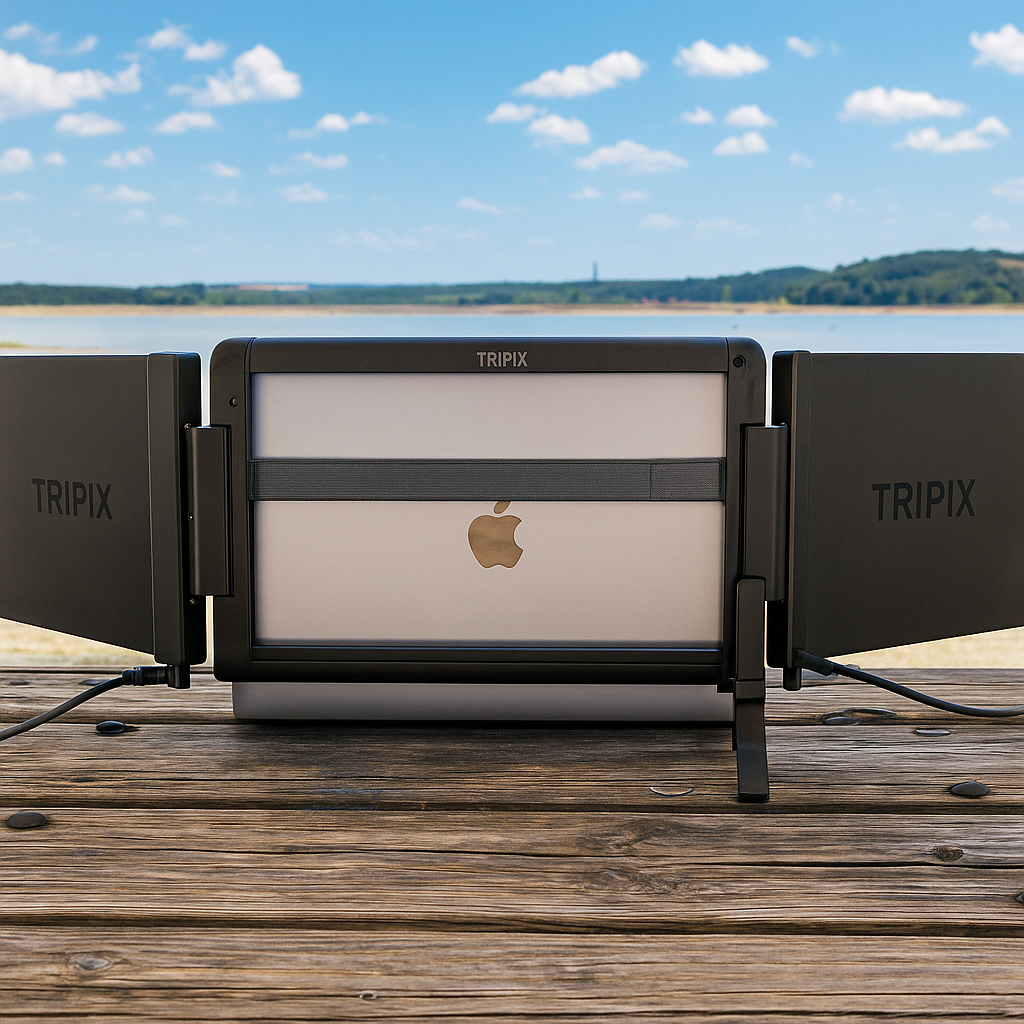 Tripix – Triple écran portable